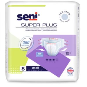 Super Seni Plus Erwachsenen-Windeln SMALL 10 Stück